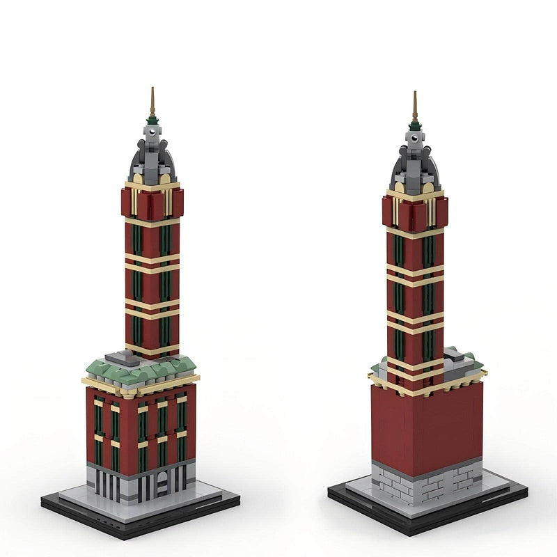 Singer Building NYC Skyscraper MOC Architecture Model Building Kit - 2