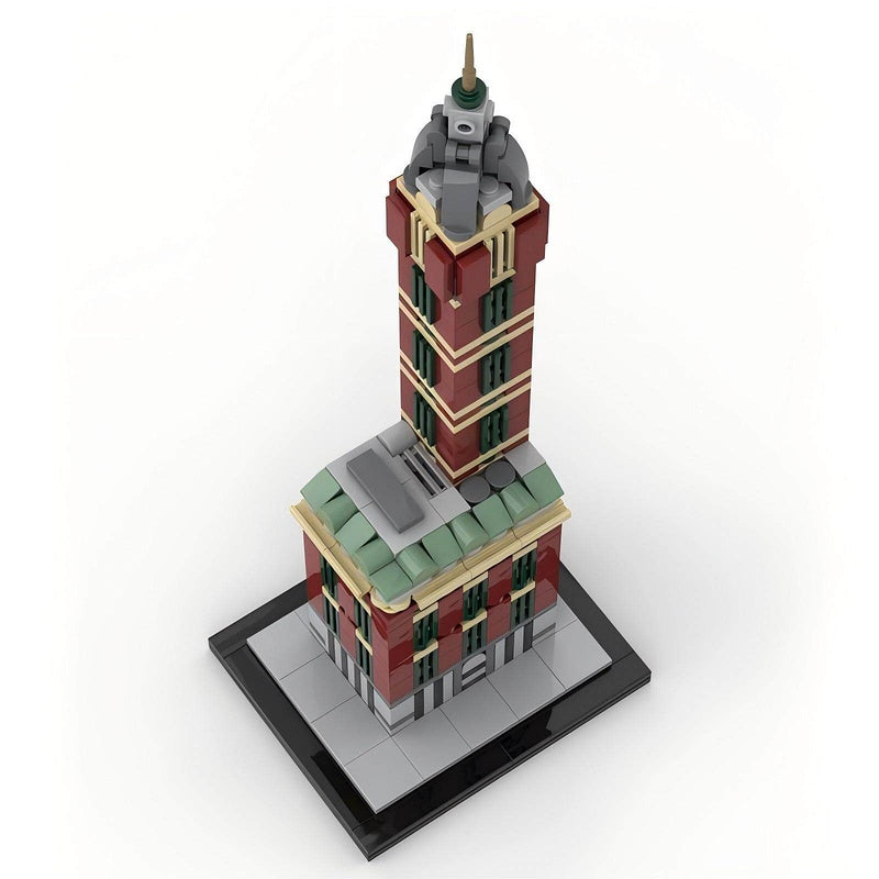 Singer Building NYC Skyscraper MOC Architecture Model Building Kit - 4