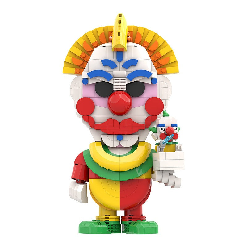 Sinister Space Clown Character MOC Building Kit - 5