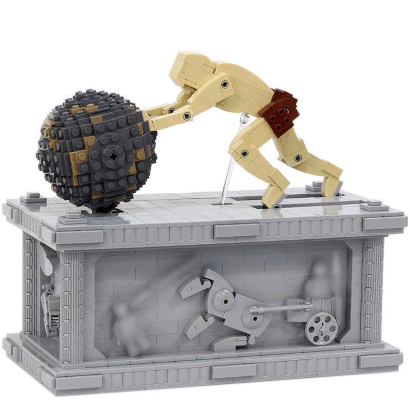 Sisyphus Kinetic Sculpture Building Kit | LEGO-Compatible MOC - 1