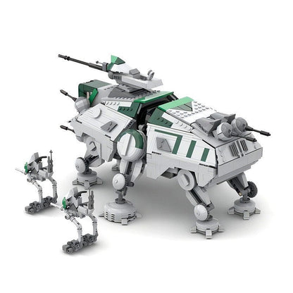 Six-Leg Tactical Combat Walker MOC Building Kit | Futuristic Mecha Vehicle - 2