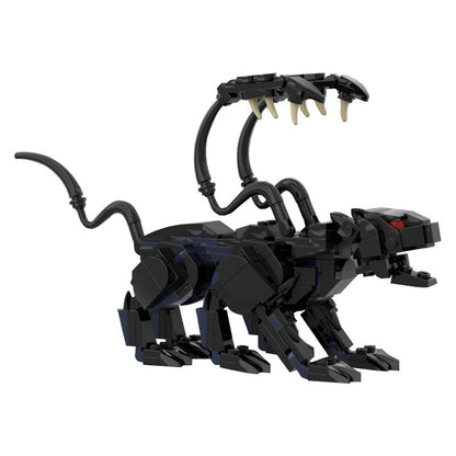 Six-Legged Panther Monster Building Kit | LEGO-Compatible MOC - 1