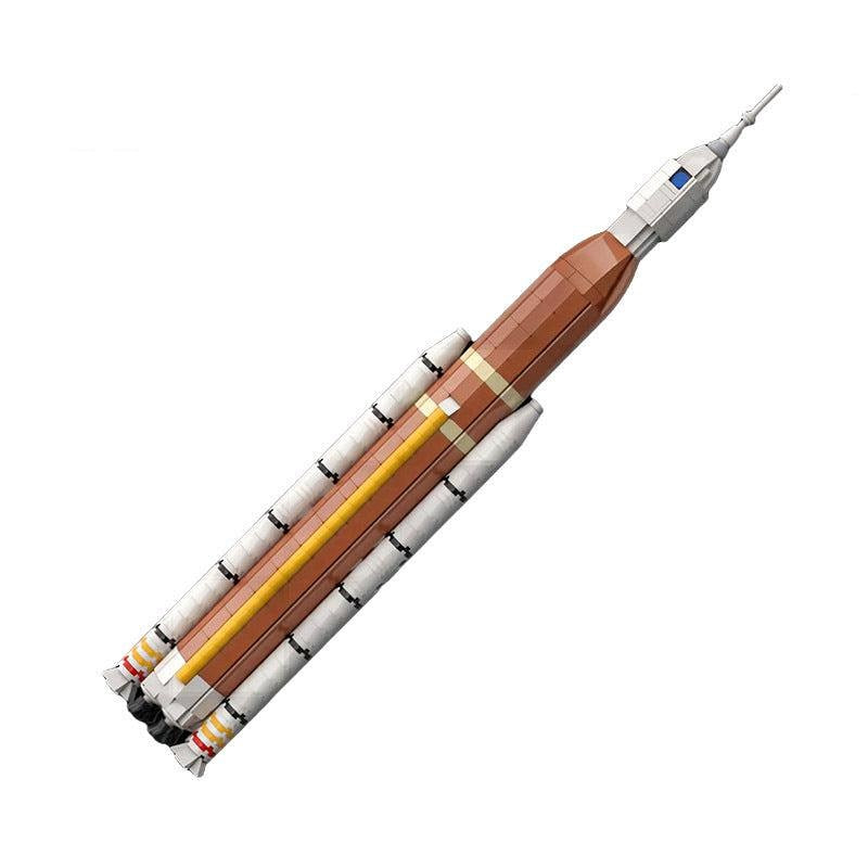 SLS Block 1 Rocket MOC Building Kit | 1:220 Scale Space Model - 1
