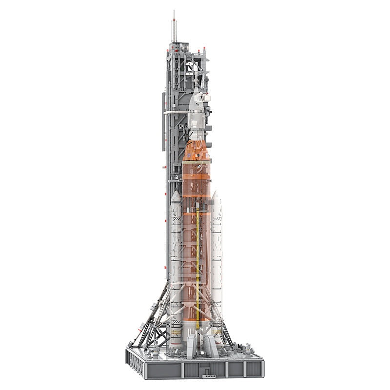 SLS Mobile Launcher MOC Building Kit | Space Exploration Structure Model - 1