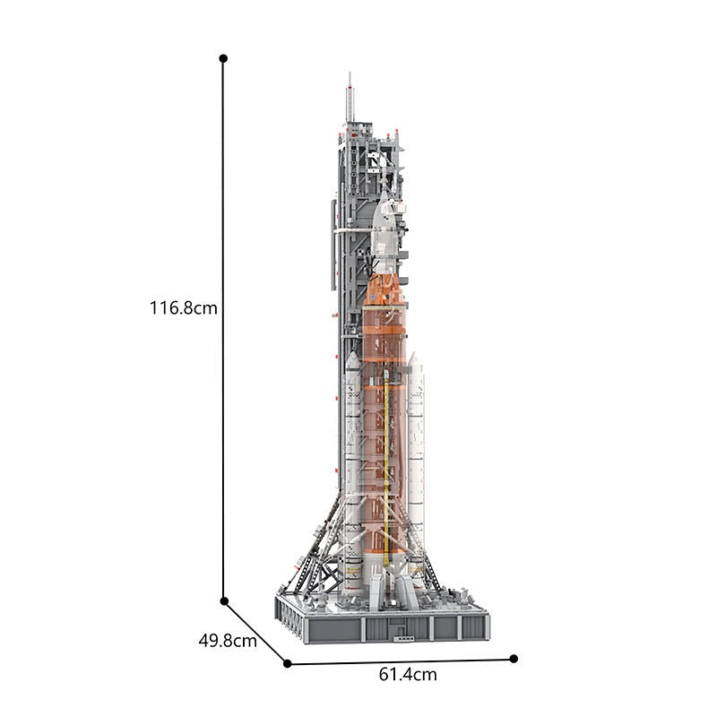 SLS Mobile Launcher MOC Building Kit | Space Exploration Structure Model - 4