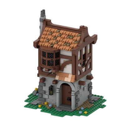 Small Medieval Home MOC Building Kit | Historic Village Architecture - 3