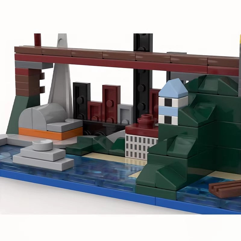 Small San Francisco Skyline MOC Building Kit | City Architecture Model - 2