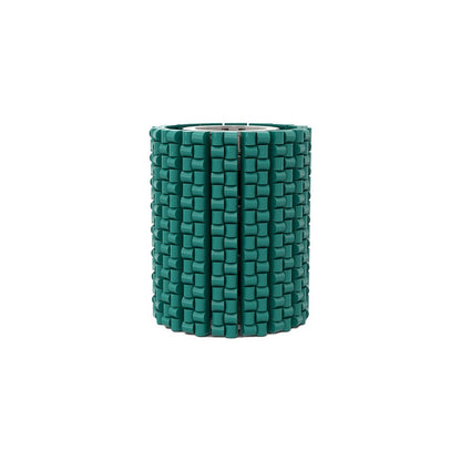 Small Turquoise Flower Vase MOC Building Kit | Floral Display Model - 1
