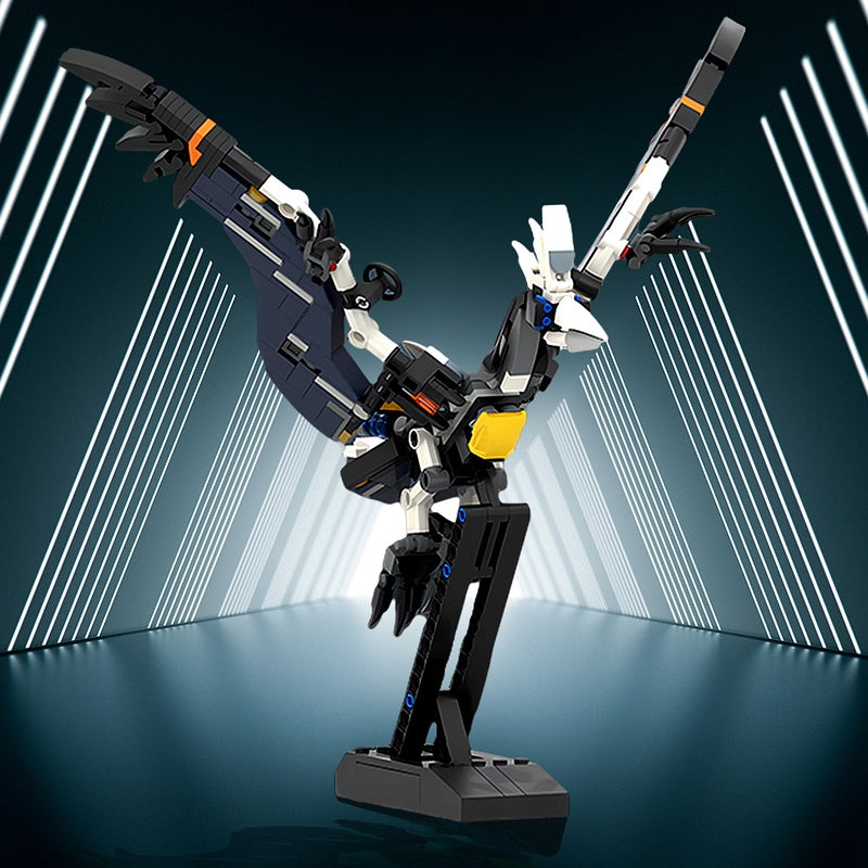 Solar Wing Flying Mecha Bird Building Kit | LEGO-Compatible MOC - 1