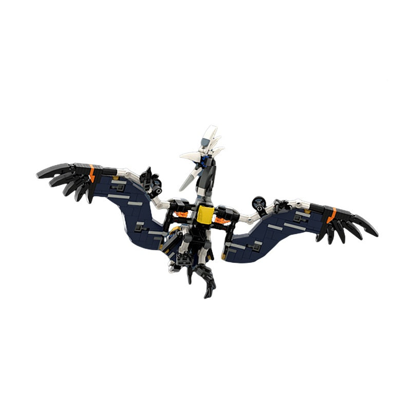 Solar Wing Flying Mecha Bird Building Kit | LEGO-Compatible MOC - 3