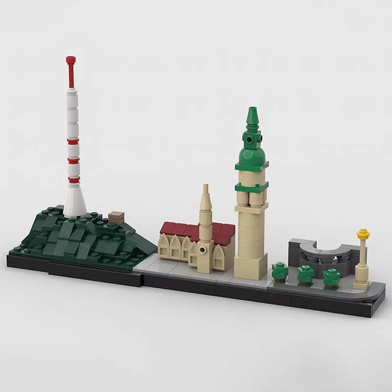 Sopron Historic City Skyline MOC Building Kit - 2