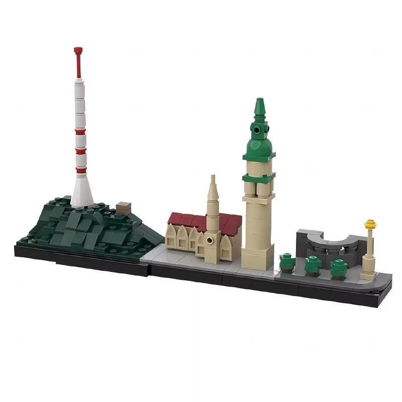 Sopron Historic City Skyline MOC Building Kit - 3