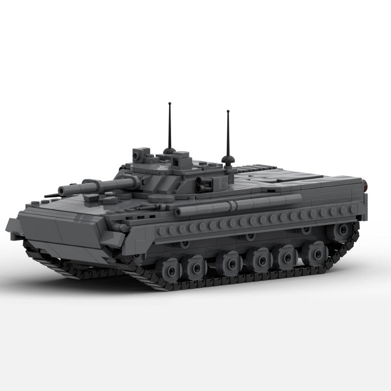 Soviet BMP-3 Infantry Fighting Vehicle Building Kit | 1:35 Scale LEGO-Compatible MOC - 2