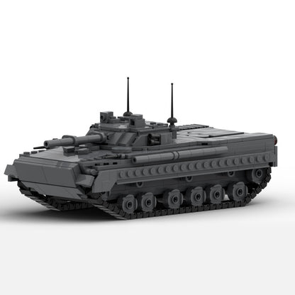 Soviet BMP-3 Infantry Fighting Vehicle Building Kit | 1:35 Scale LEGO-Compatible MOC - 2