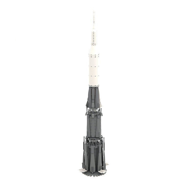 Soviet N1 Moon Rocket Building Kit | Saturn V Scale LEGO-Compatible MOC - 1