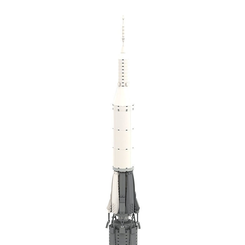 Soviet N1 Moon Rocket Building Kit | Saturn V Scale LEGO-Compatible MOC - 2