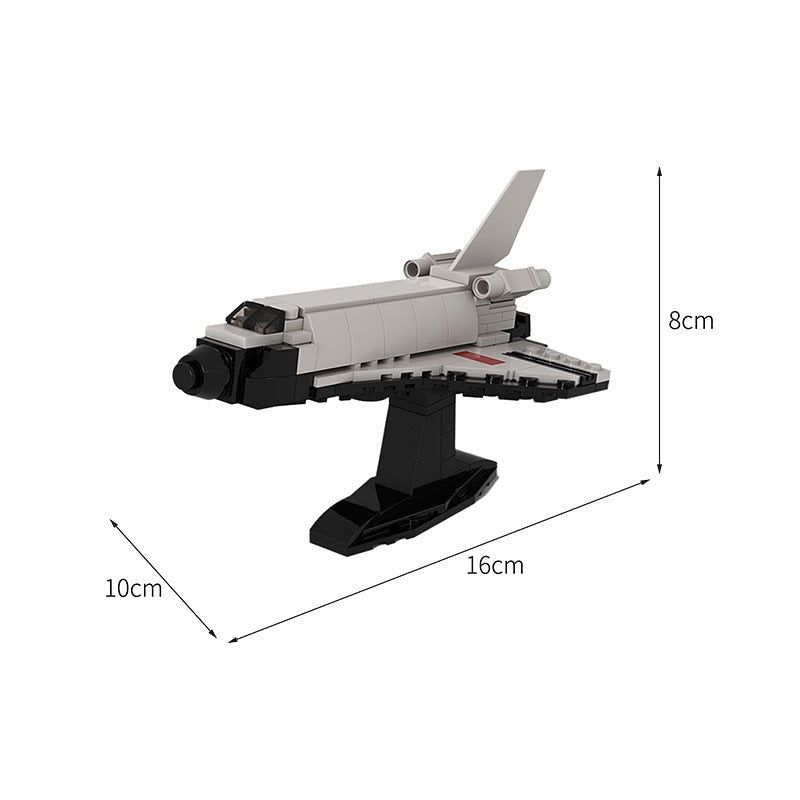 Soviet Space Shuttle Buran MOC Building Kit | 1:220 Scale Model - 2