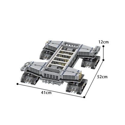 Space Shuttle Transport Vehicle MOC Building Kit | Aerospace Model - 5