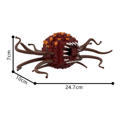 Space Tentacle Alien Monster MOC Building Kit | Sci-Fi Creature Figure - 4
