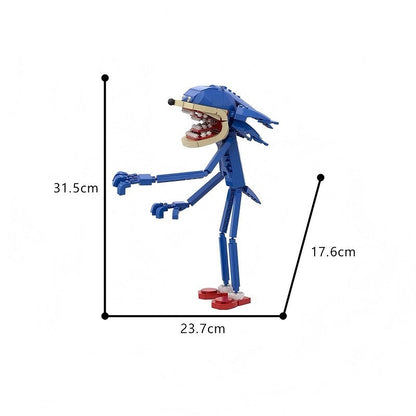 Speed Hedgehog Character MOC Figure Building Kit - 3