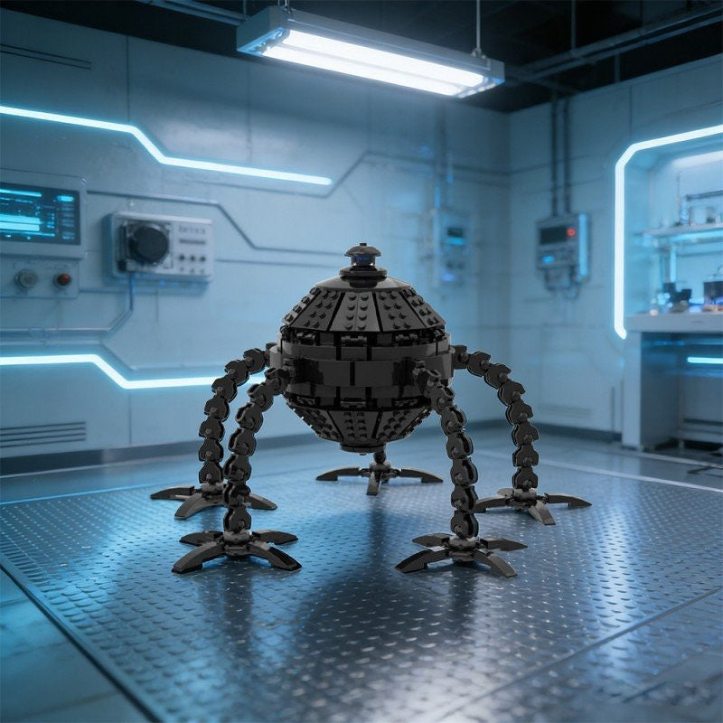Spherical Multi-Limb Battle Robot Mech MOC Building Kit - 5