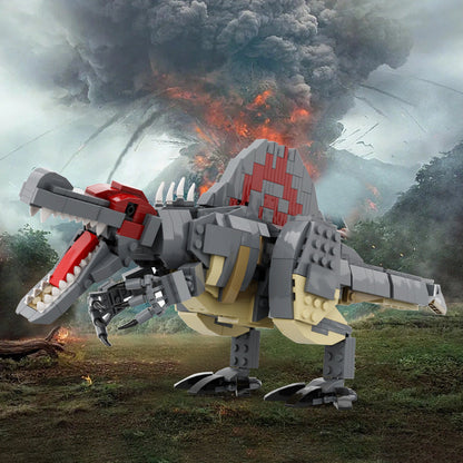 Spinosaurus Minifigure Scale Building Kit | LEGO-Compatible MOC - 2