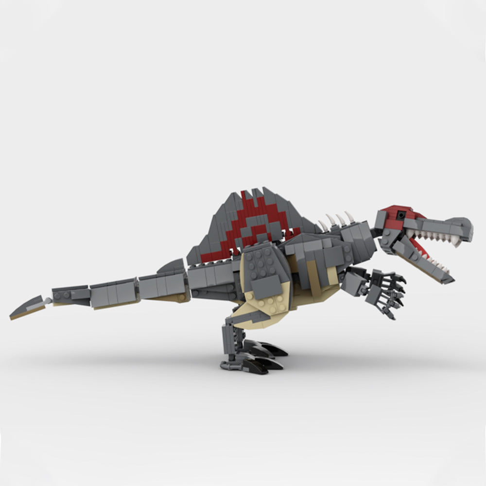 Spinosaurus Minifigure Scale Building Kit | LEGO-Compatible MOC - 3