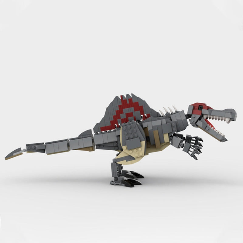 Spinosaurus MOC Dinosaur Building Kit | 585 Piece Prehistoric Model - 3
