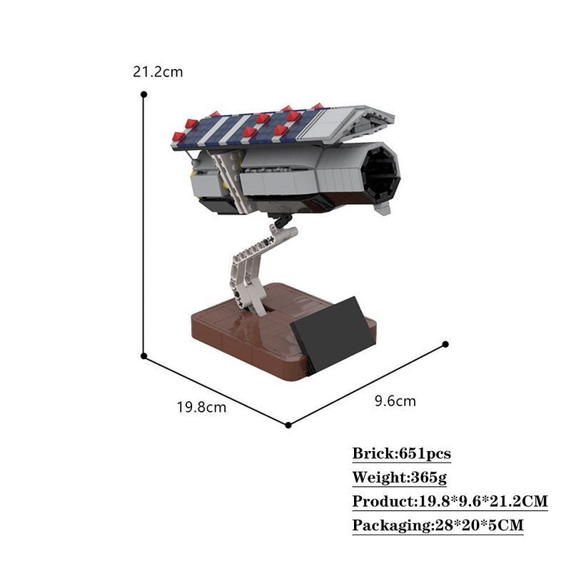 Spitzer Space Telescope MOC Space Telescope Building Kit - 5