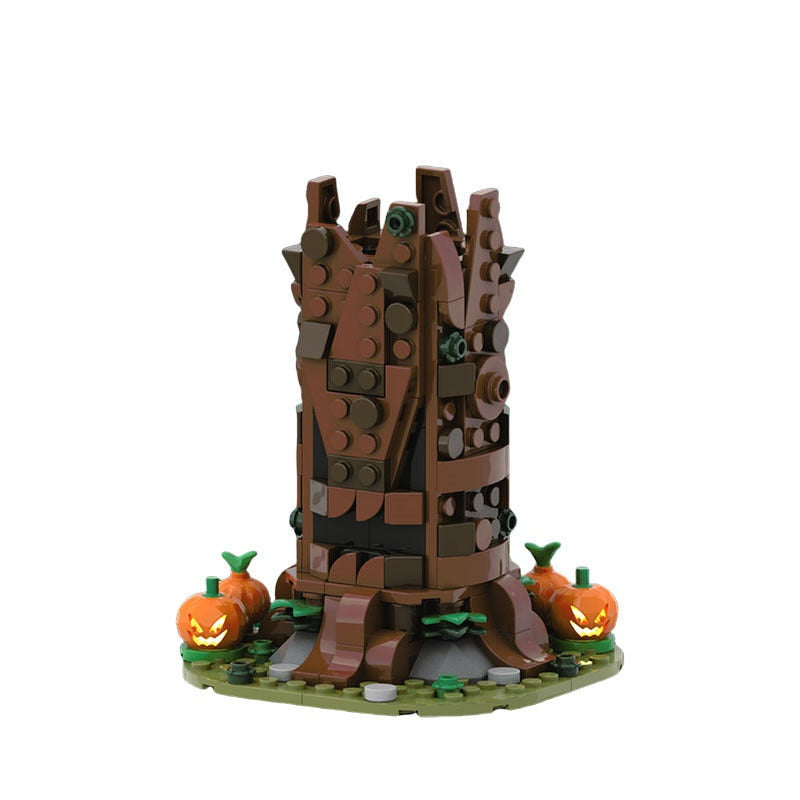 Spooky Dead Tree MOC Halloween Display Building Kit - 1