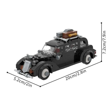 Spooky Mansion Cartoon Car MOC Building Kit | Fantasy Vehicle Model - 4