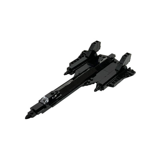 SR-71 Blackbird Micro Plane MOC Building Kit | Stealth Aircraft Model - 1