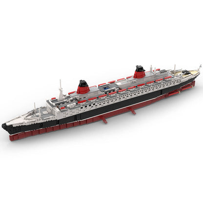 SS France Building Kit | LEGO-Compatible MOC - 1
