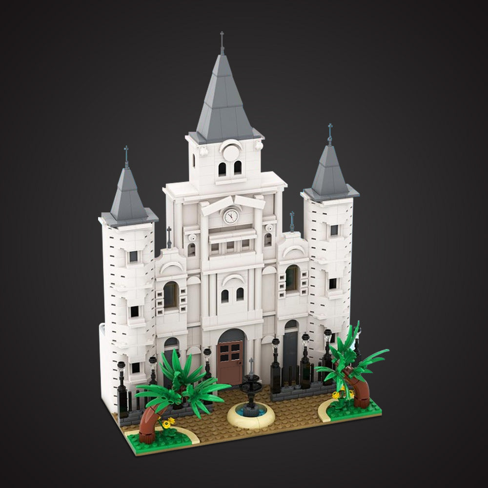 St. Louis Cathedral Building Kit | LEGO-Compatible MOC - 3