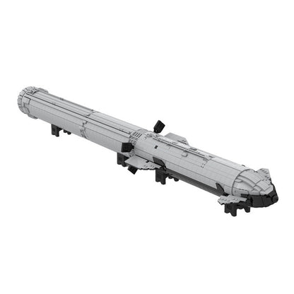 Starship Heavy Rocket MOC Building Kit | Futuristic Space Launch Model - 2