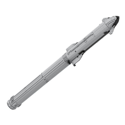 Starship & Super Heavy Rocket Building Kit | LEGO-Compatible MOC - 1