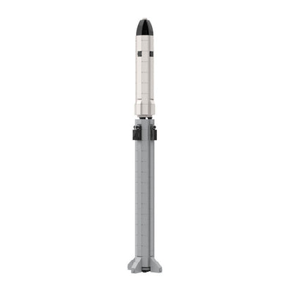 Starships And Super Heavy Rocket MOC Building Kit | Spacecraft Model - 3