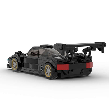 Stealth 787B Prototype Racing Car Building Kit | LEGO-Compatible MOC - 2