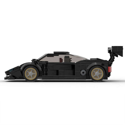 Stealth 787B Prototype Racing Car MOC Building Kit | Racing Vehicle Model - 4