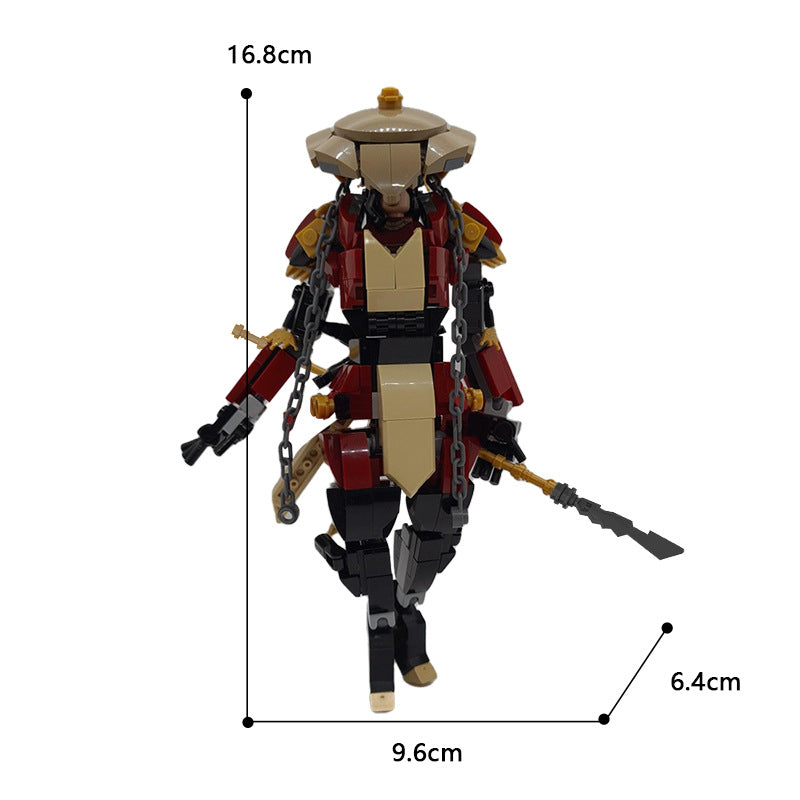 Stealth Samurai MOC Building Kit | LEGO-Compatible MOC - 4