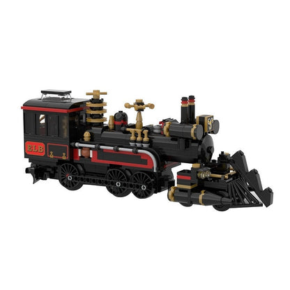 Steampunk Time Travel MOC Fantasy Steam Train Building Kit - 3