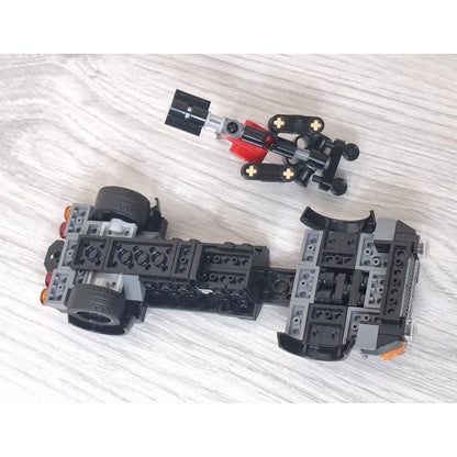 Steering Dump Truck MOC Construction Vehicle Building Kit - 4