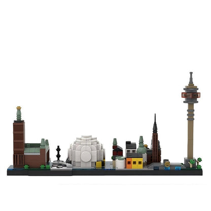 Stockholm City Skyline MOC Architecture Building Kit - 3
