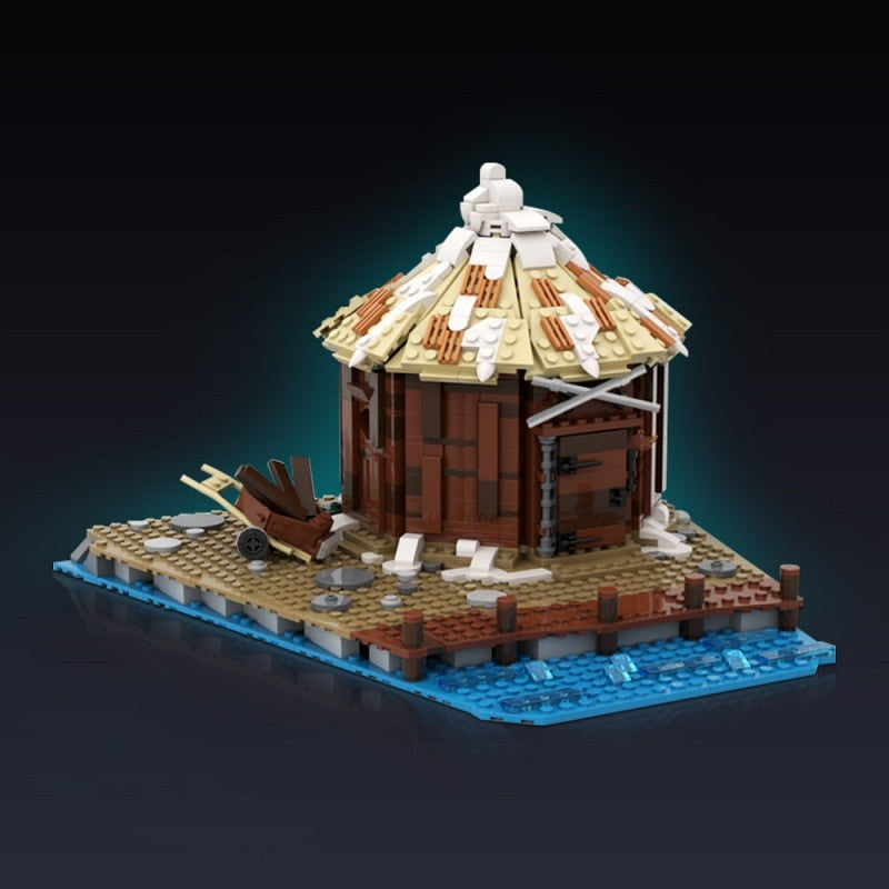 Storage Hut MOC Viking Village Expansion Building Kit - 2