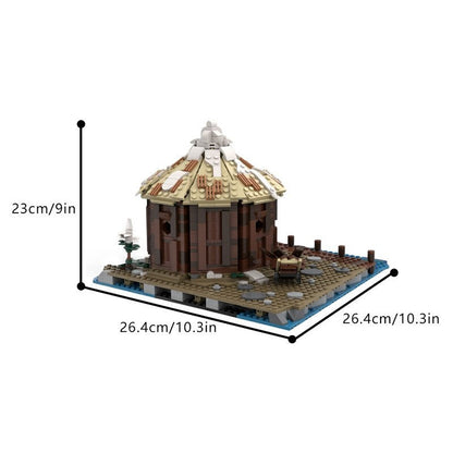 Storage Hut MOC Viking Village Expansion Building Kit - 4