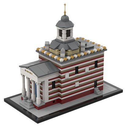 Stourdza Chapel Baden-Baden 1:200 Neoclassical MOC Building Kit - 1
