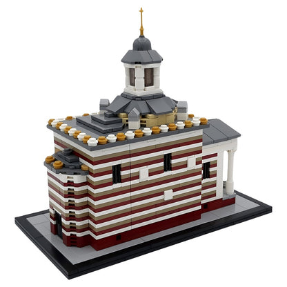 Stourdza Chapel Baden-Baden 1:200 Neoclassical MOC Building Kit - 5