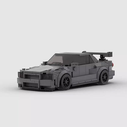 Street Racing R34 Tuner Car MOC Building Kit - 1