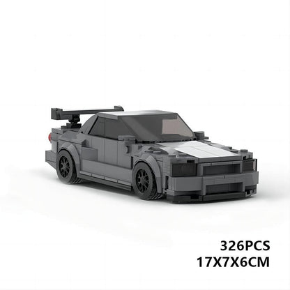 Street Racing R34 Tuner Car MOC Building Kit - 3