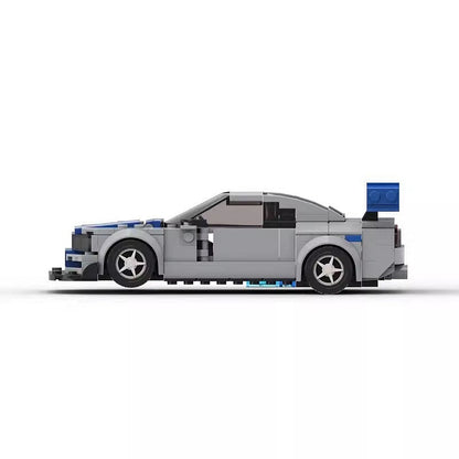 Street Racing R34 Tuner Car MOC Building Kit - 9